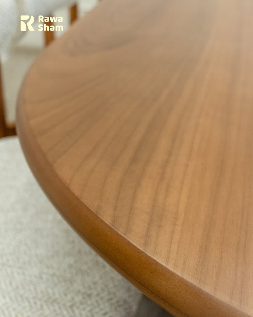 Moscow Turkey 8 Person Dining Table - Light Brown 3