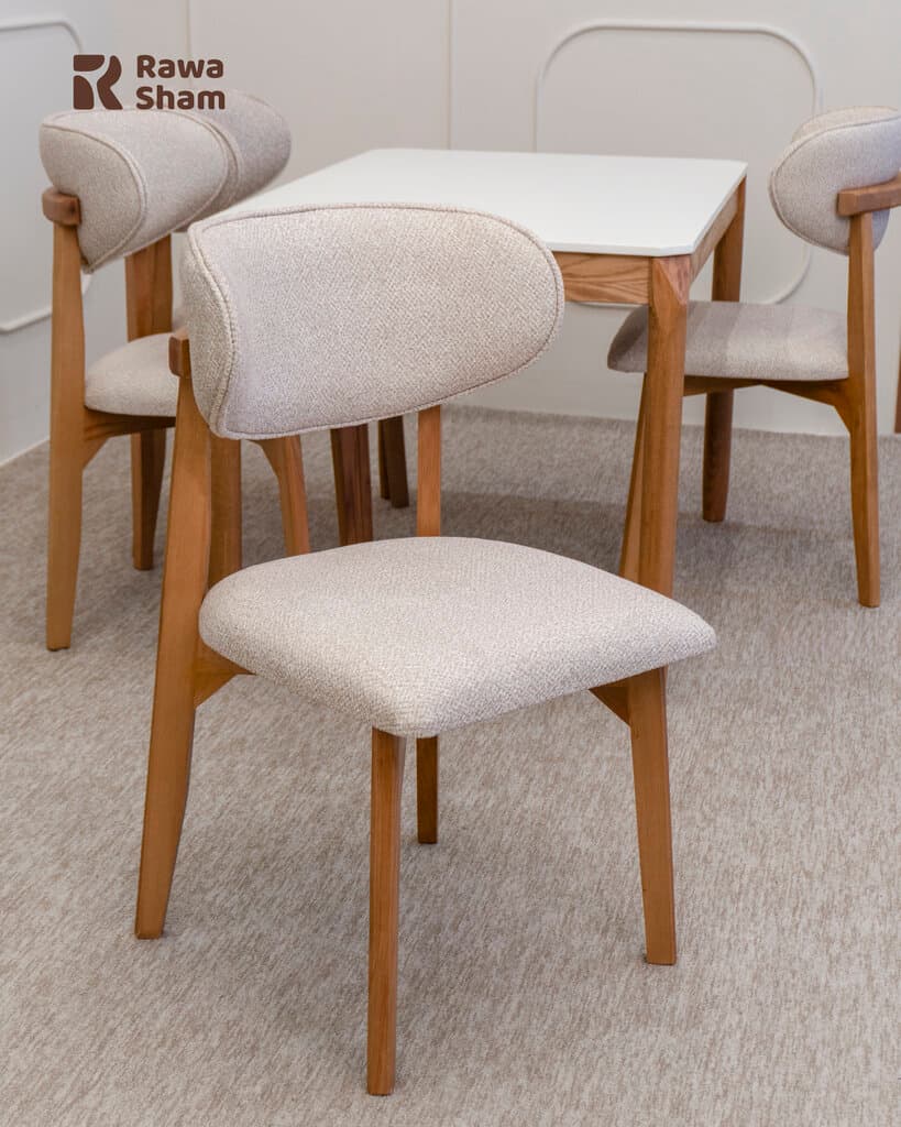 Moscow 4 Person Dining Table - White 5