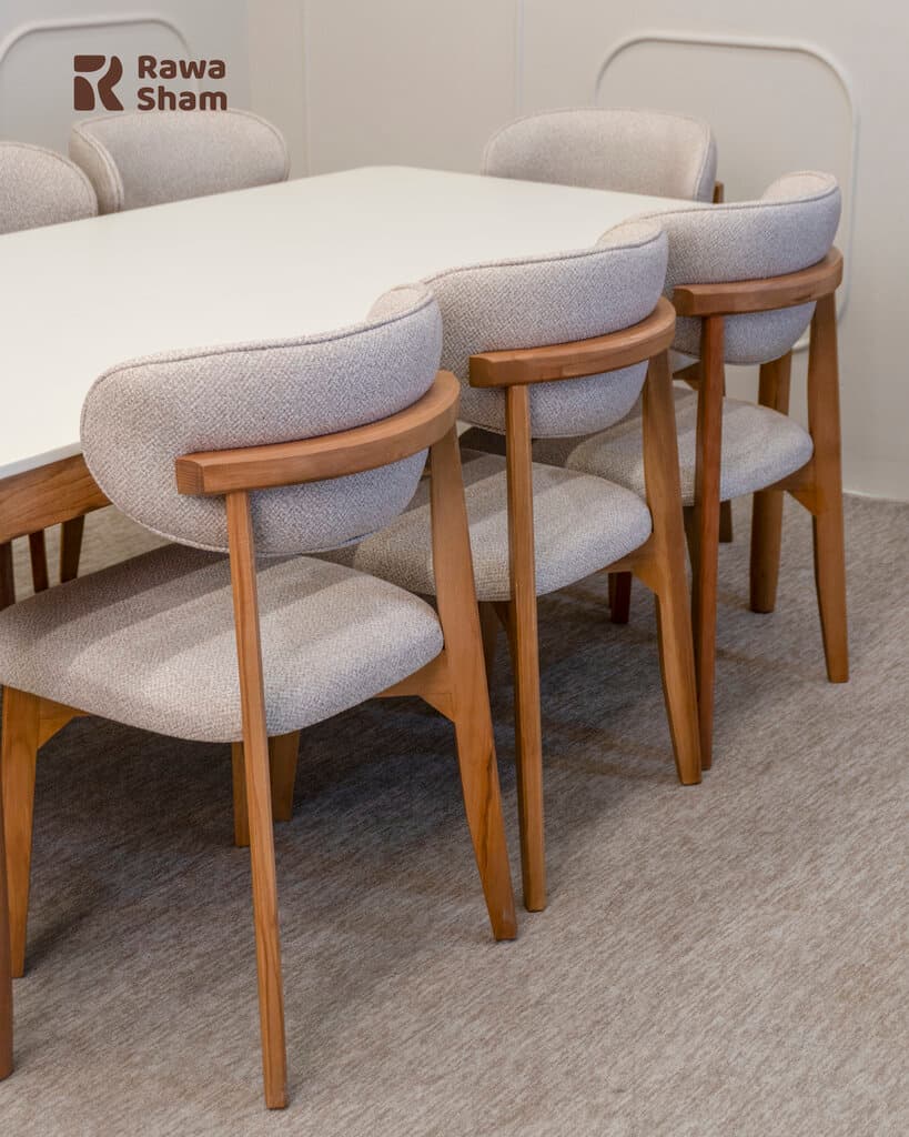 Moscow 8 Person Dining Table - White 3