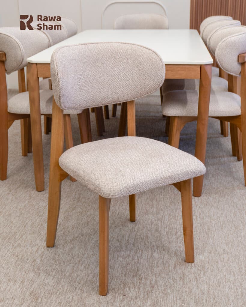 Moscow 8 Person Dining Table - White 5