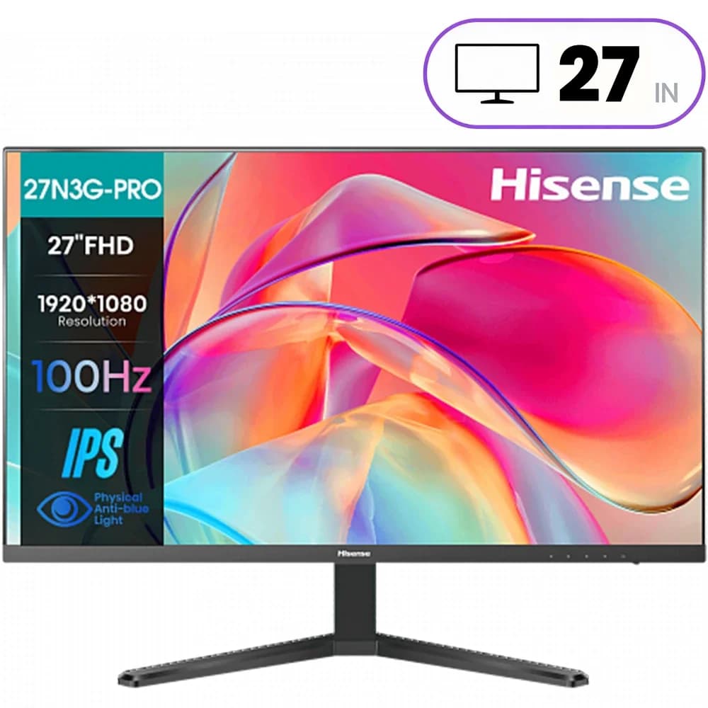 Hisense 27N3Q 27" FHD 144Hz IPS Monitor