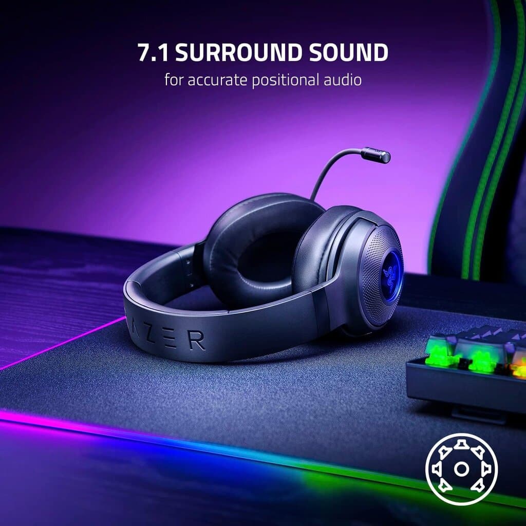 Razer Kraken V3X Wired Gaming Headset 6