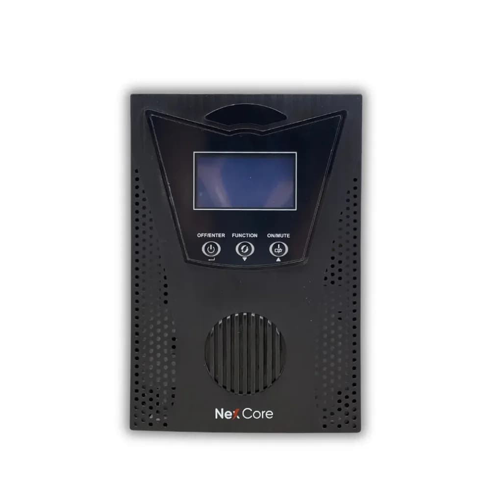 NEXCORE Online UPS 1KVA / 800W - 2x12V 9Ah Batteries