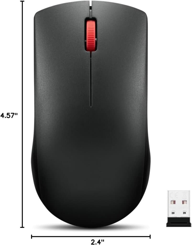 Lenovo 150 Wireless Mouse 2.4GHz 8