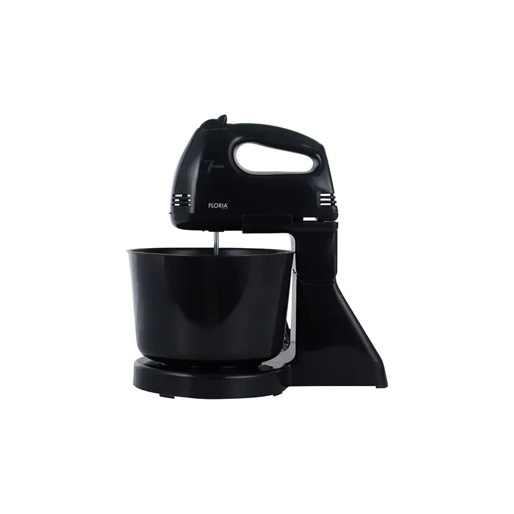 Floria Hand Mixer With Bowl  - ZLN7574 (Black) 2