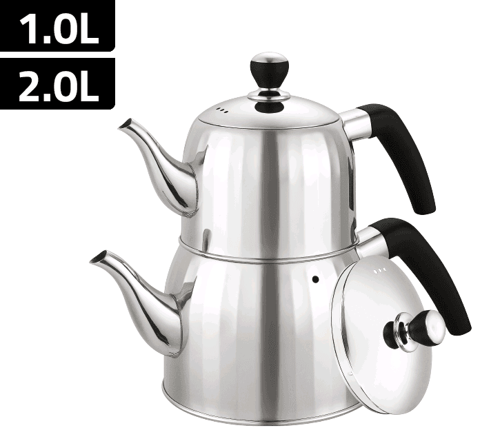 Zio Teapot & Kettles Set (ZTS-1824)