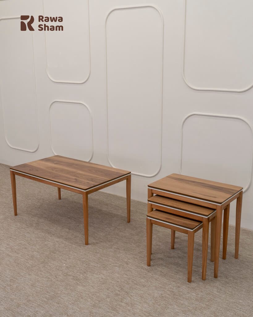 Manly 4pcs Nesting Table - Brown