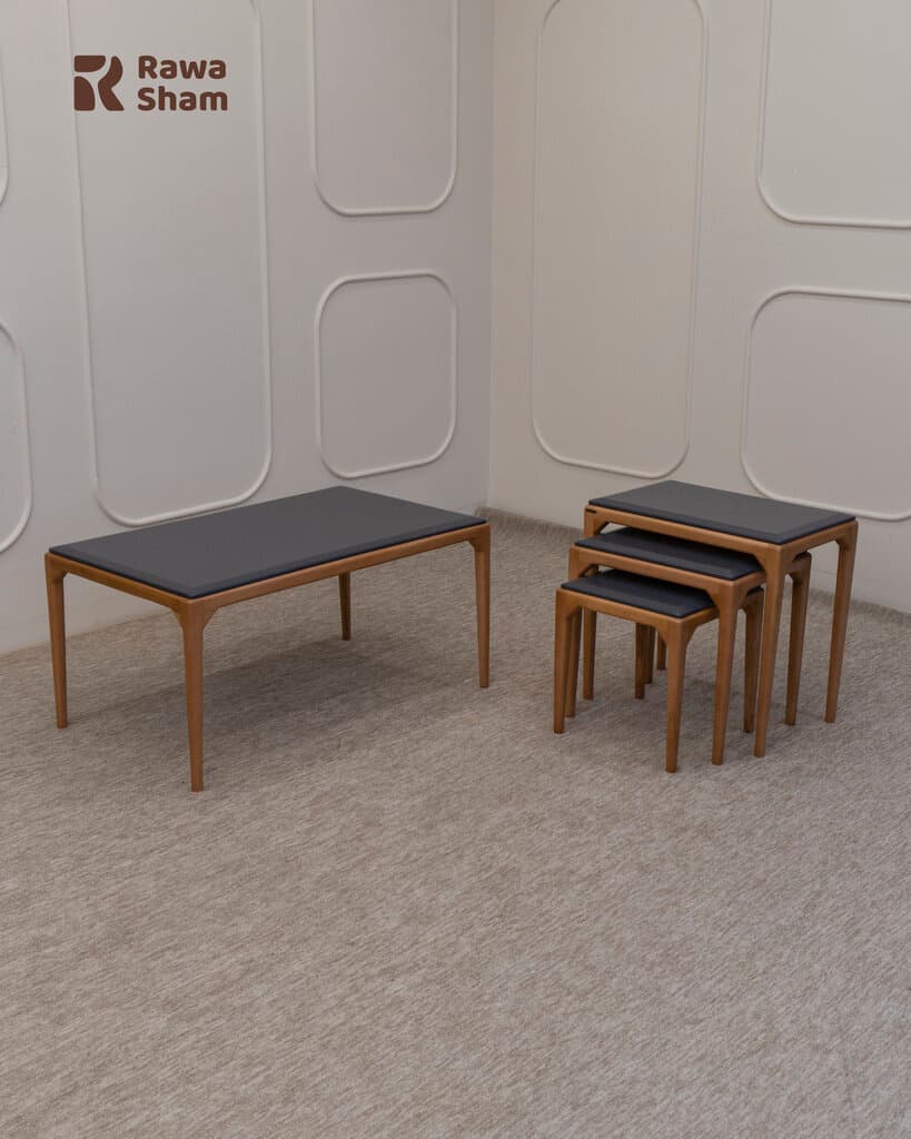 4pcs Nesting Table - Gray