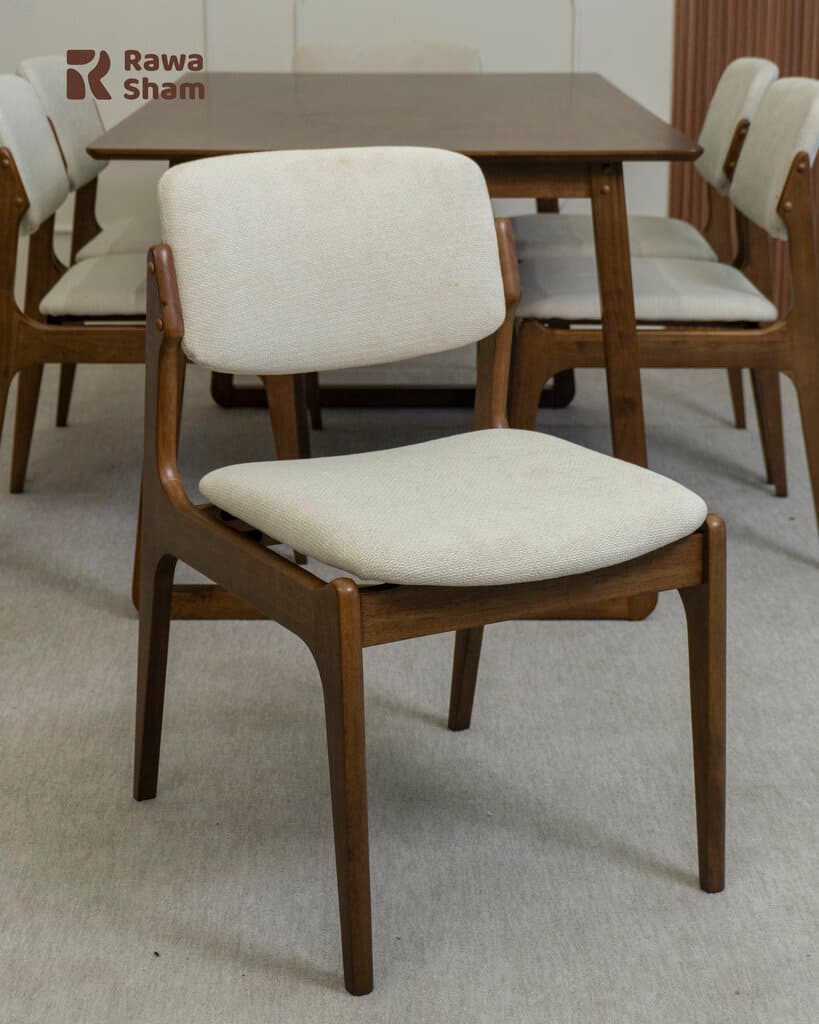 Malaysia 8078 Dining Table 6 Person - White 3