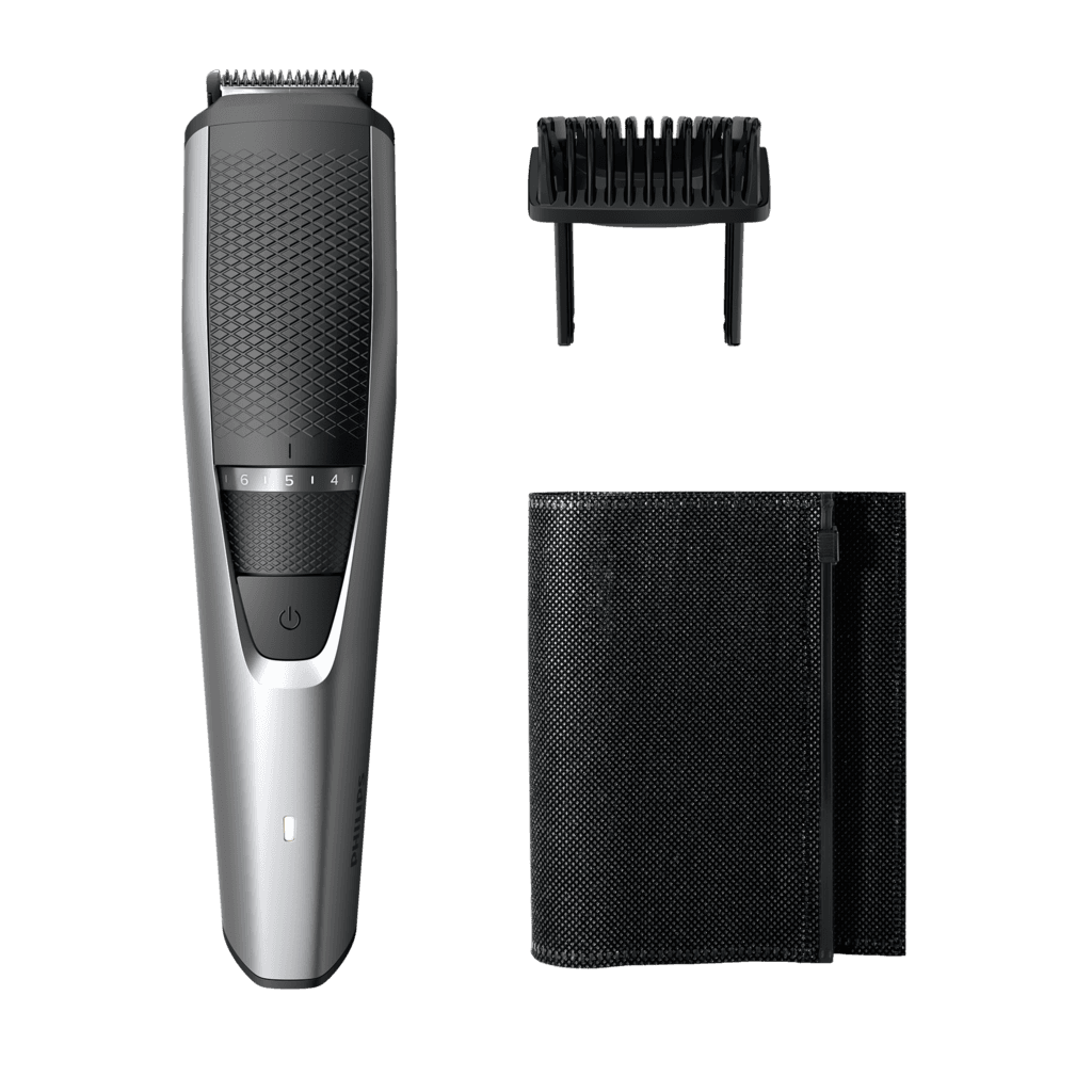 Philips Beard Trimmer S3000 - BT3216 (Silver)