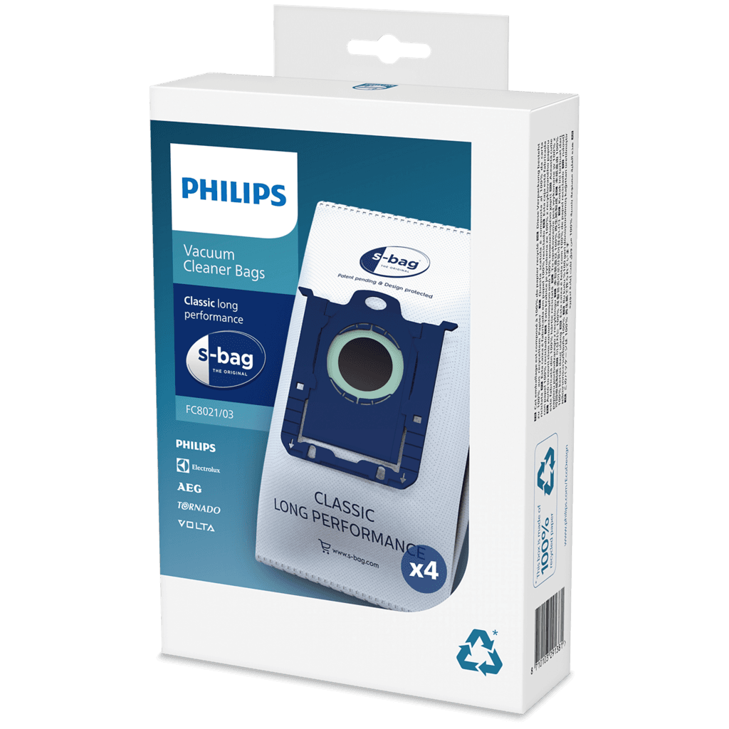 Philips Vacuum Cleaner Bags -  FC8021 (Black)