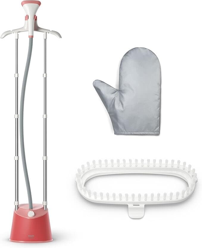 Philips 1000 Series Garment Steamer -  STE1020 (Soft Red )