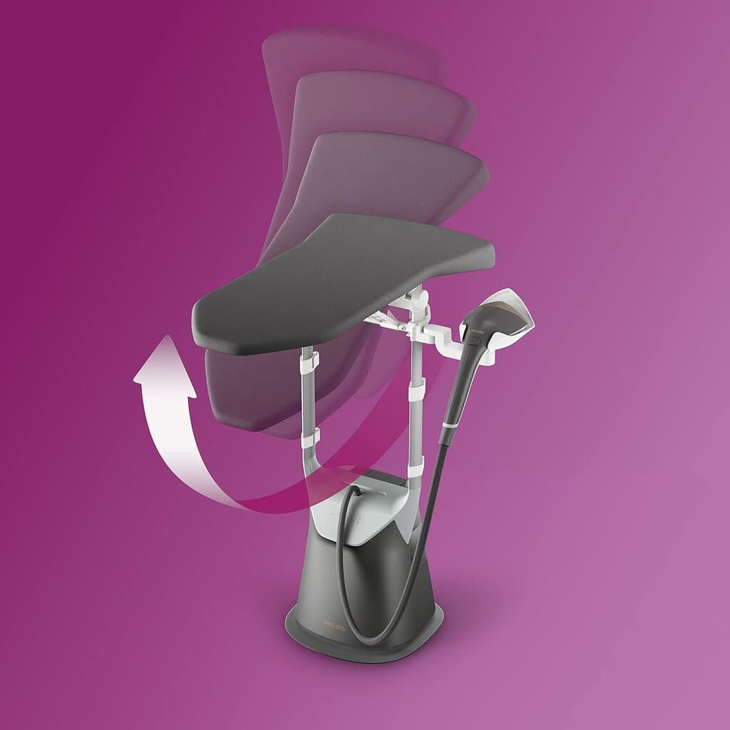 Philips 8000 Series All-in-One Garment Steamer - GC628 (Dark Grey ) 3