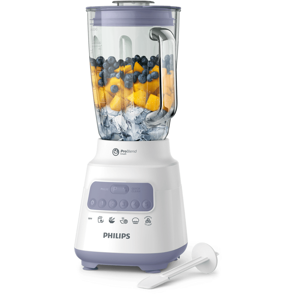 Philips Blender S5000 700W - HR2222 (White)