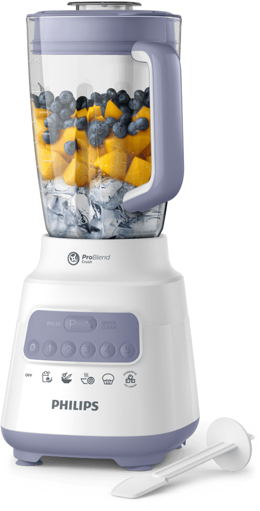 Philips Blender S5000 700W - HR2221 (White)