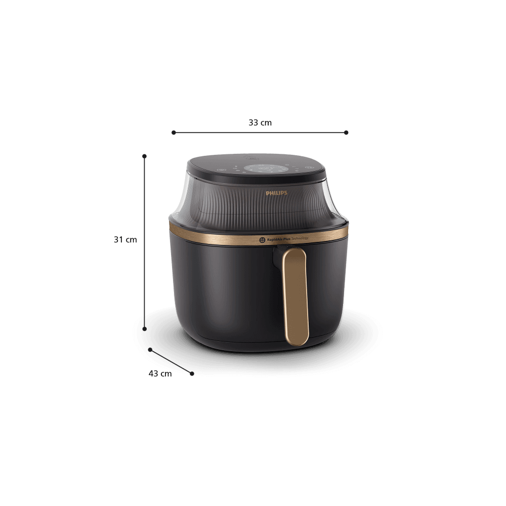 Philips Airfryer S3000 6.2L - NA332 (Black) 3