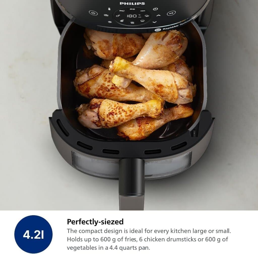 Philips Airfryer S2000 4.2L - NA220 (Black) 4