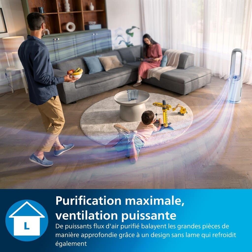 Philips Air Performer 7000 series - AMF765 (White) 5