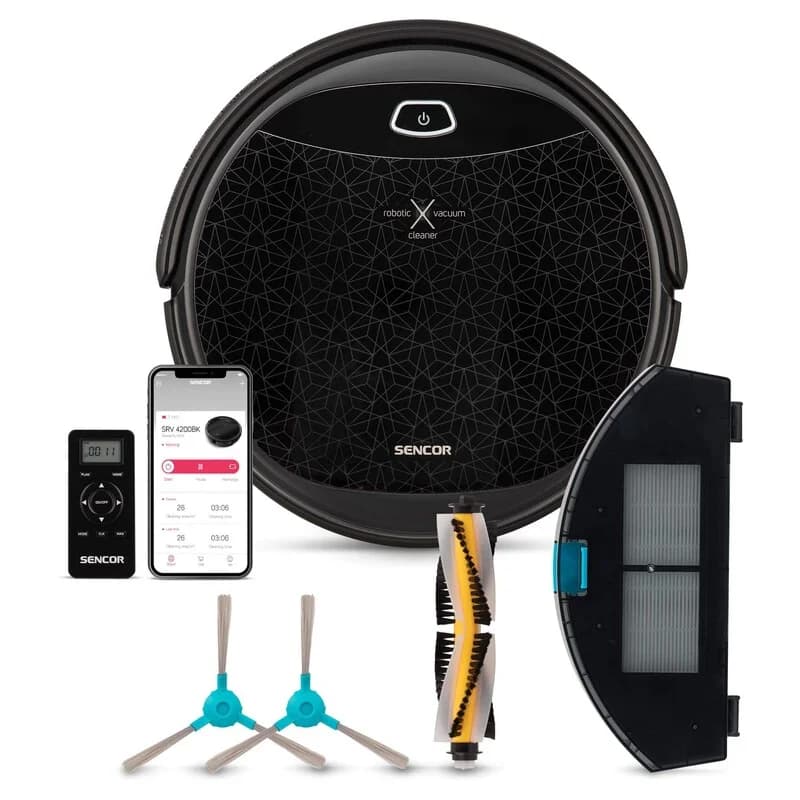 Sencor Robot Vacuum Cleaner - SRV 4200BK (Black) 2
