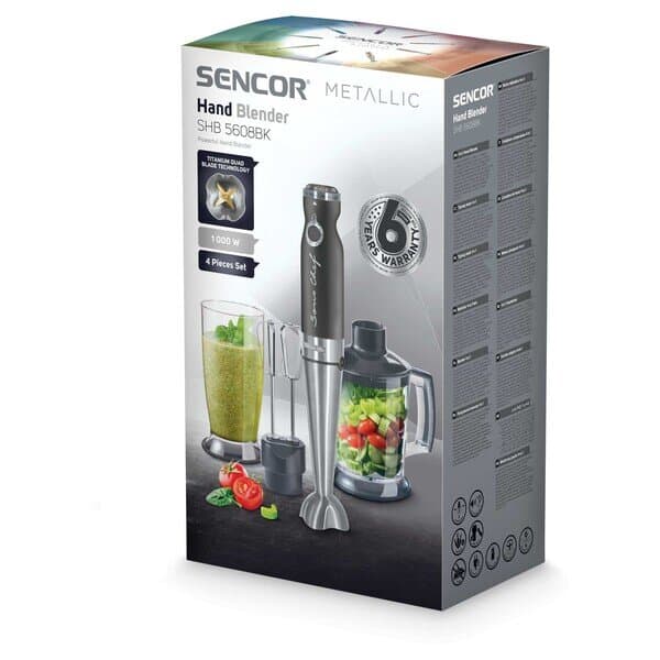 Sencor Hand Blender - SHB 5608BK (Black) 3