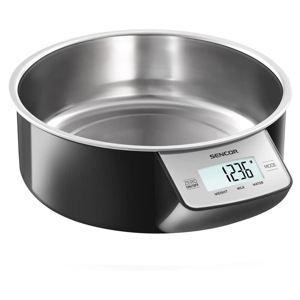 Sencor LCD Kitchen Scale for Food & Liquids - SKS 4030BK (Black)