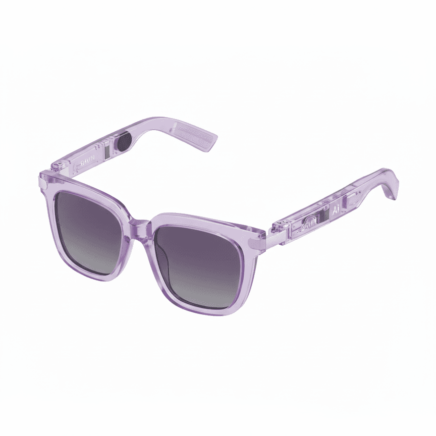 BAVIN BA101 Ai Smart Translation Sunglasses BT 5.4 w/ 130+ Languages, Open-Ear Hi-Fi Sound, Touch Co
