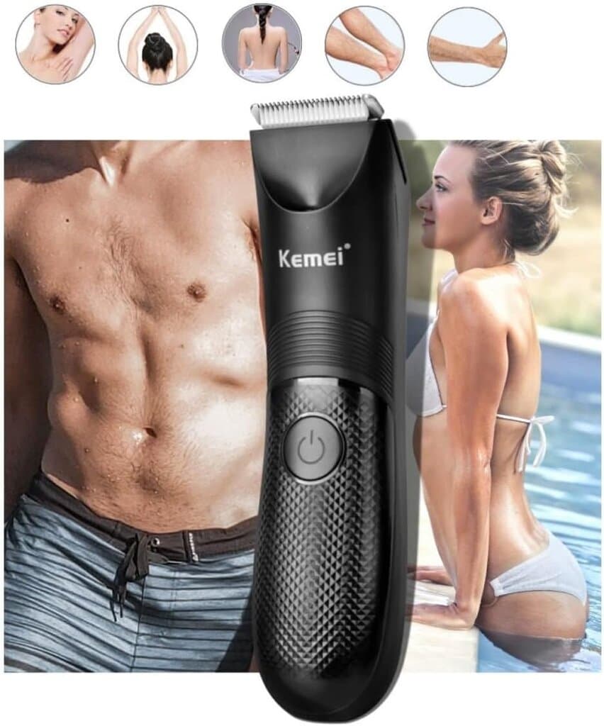 Kemei Hair Clipper - KM-1838 (Black) — photo 3