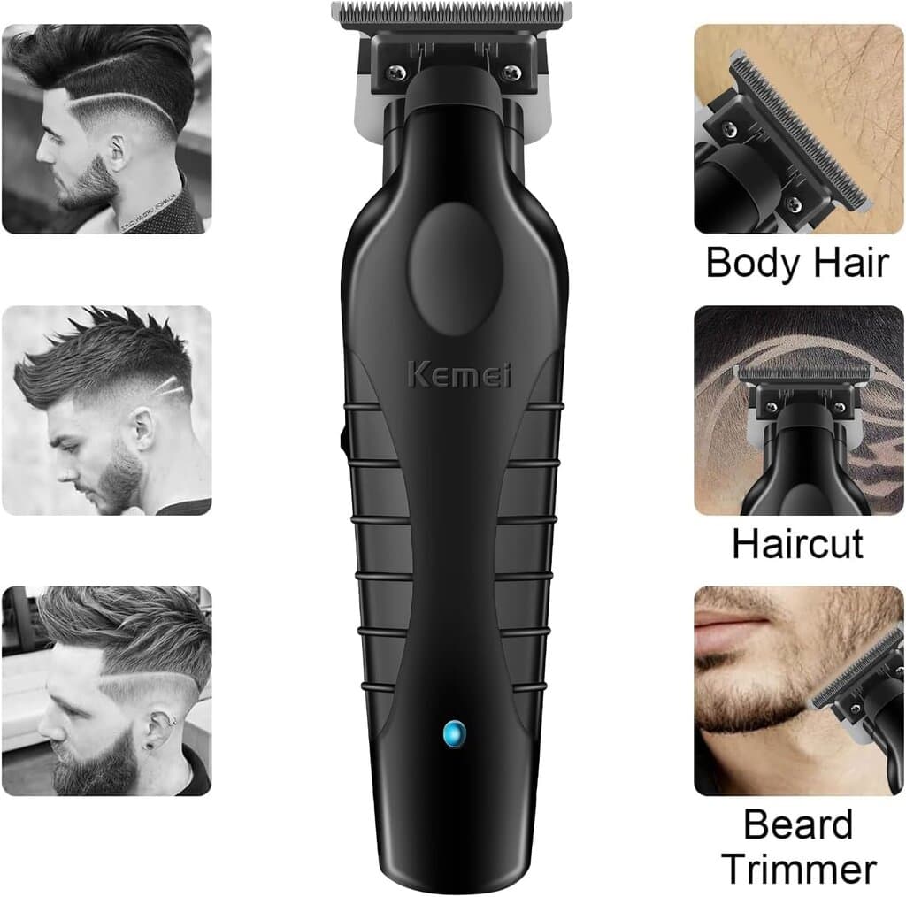 Kemei Professional  Hair Clipper - KM-2299 (Black) 5