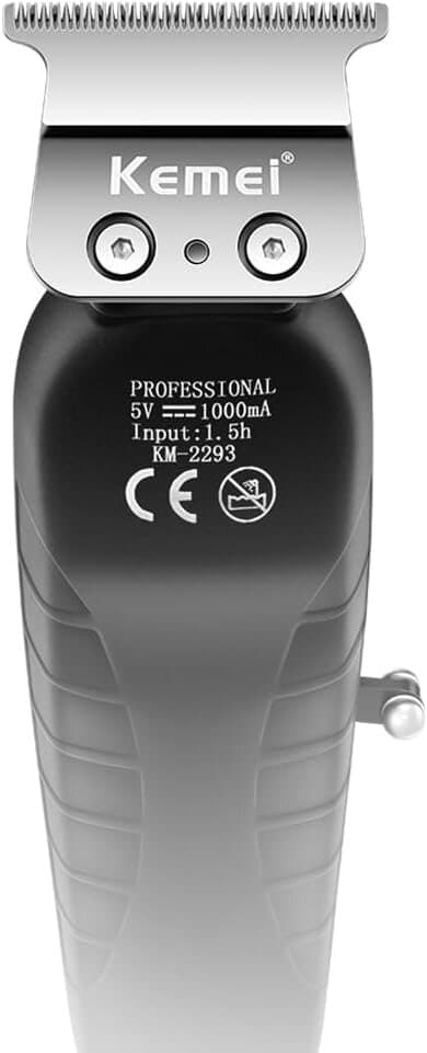 Kemei Professional  Hair Clipper - KM-2293 (Black) 2