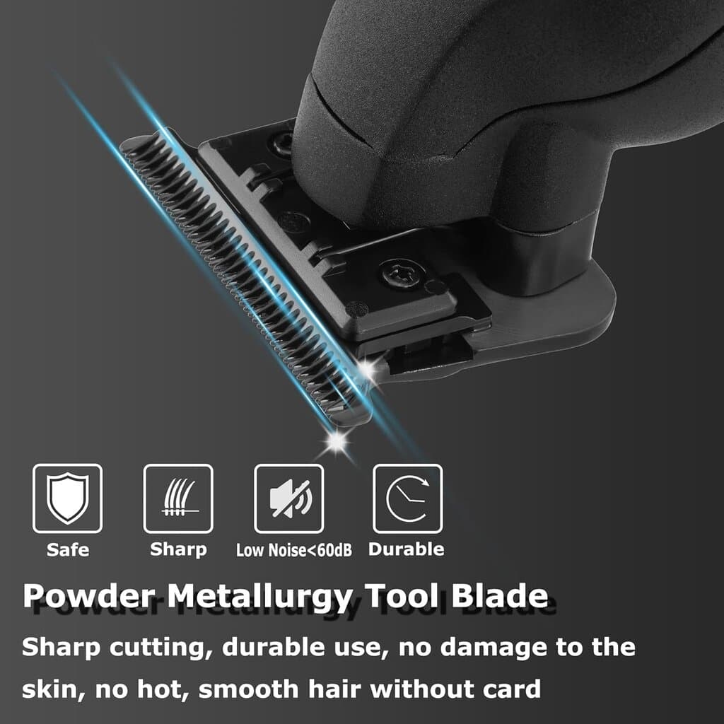 Kemei Professional  Hair Clipper - KM-2293 (Black) 3