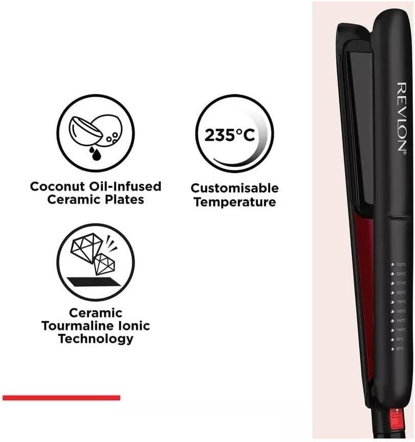Revlon Ceramic Hair Straightener - RVST2211PUK1 (Black) 6