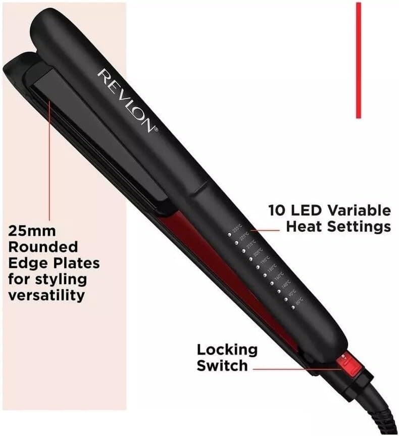 Revlon Ceramic Hair Straightener - RVST2211PUK1 (Black) 3