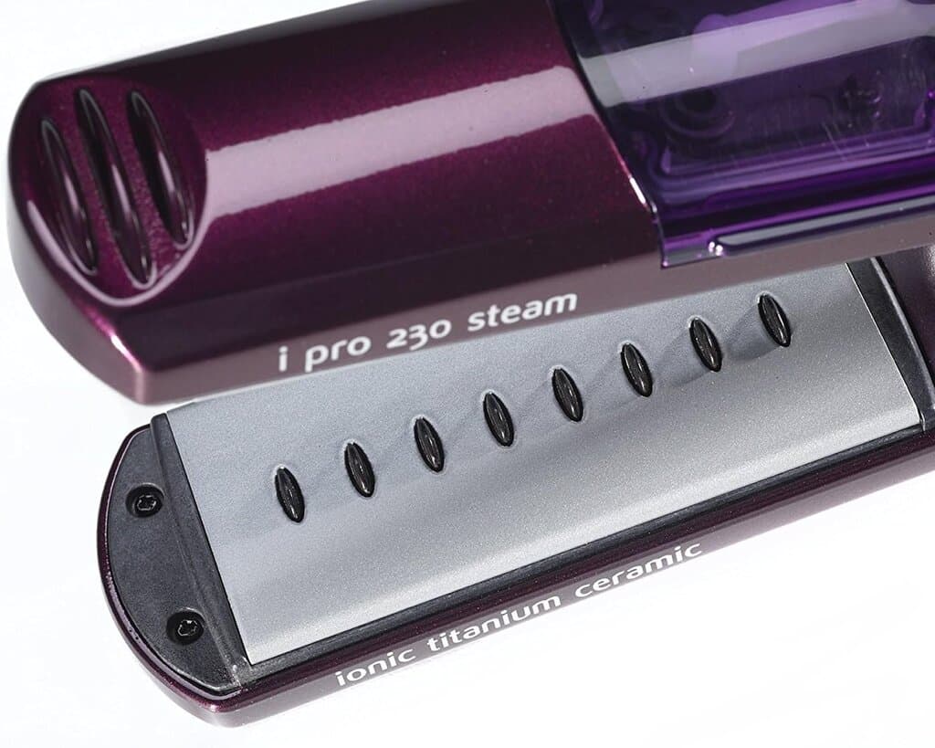 BaByliss Steam Hair Straightener with Mini Iron - ST396ALE (Black) 6