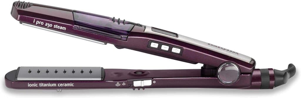 BaByliss Steam Hair Straightener - ST395E (Black) 3