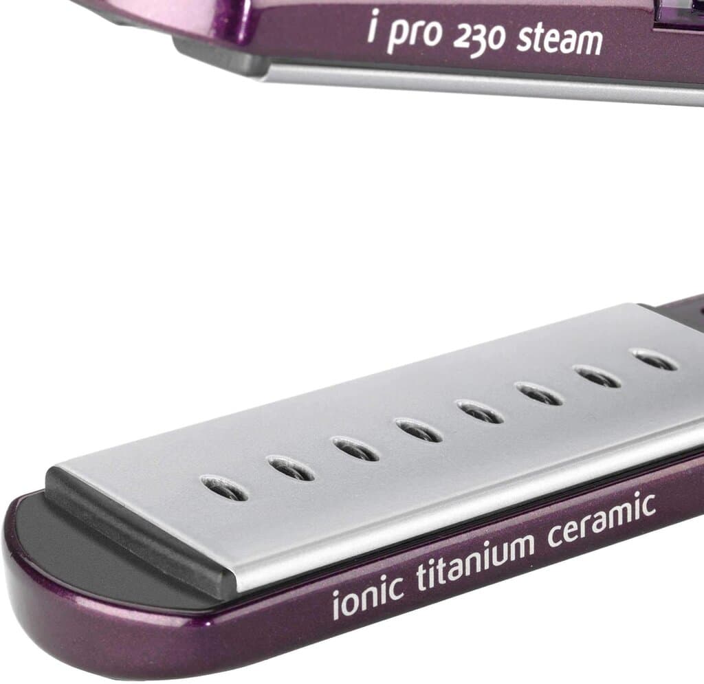 BaByliss Steam Hair Straightener - ST395E (Black) 7