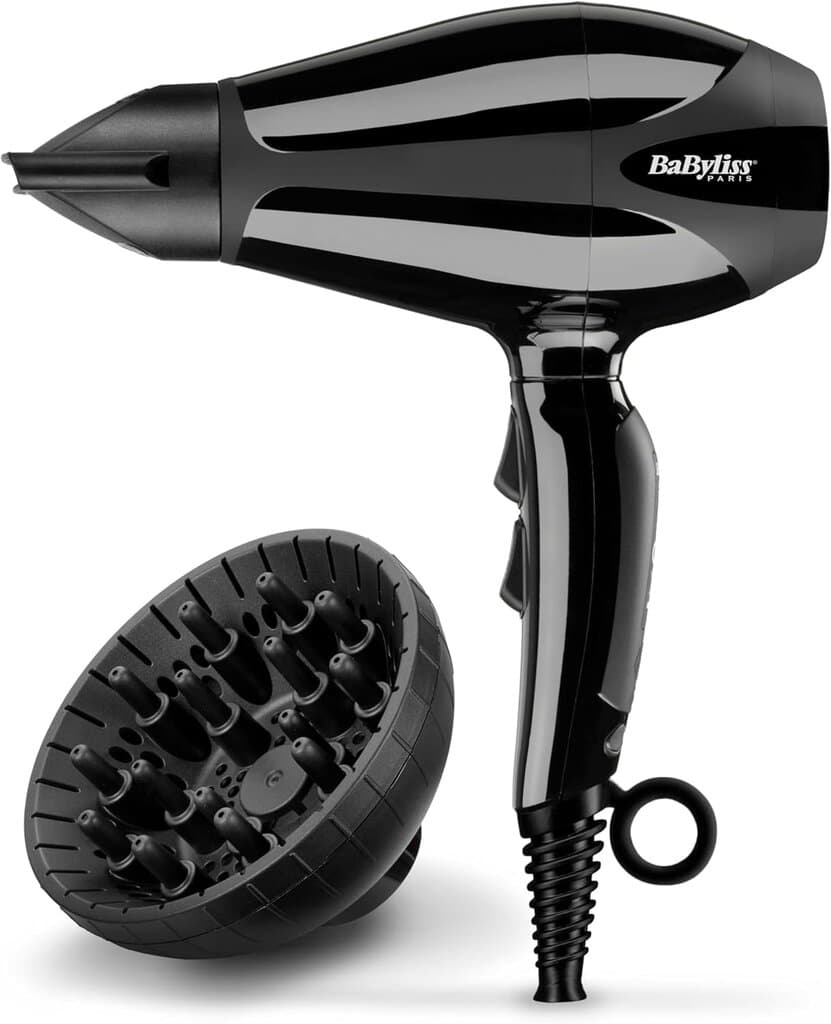 BaByliss Hair Dryer 2400W - 6715DE (Black)