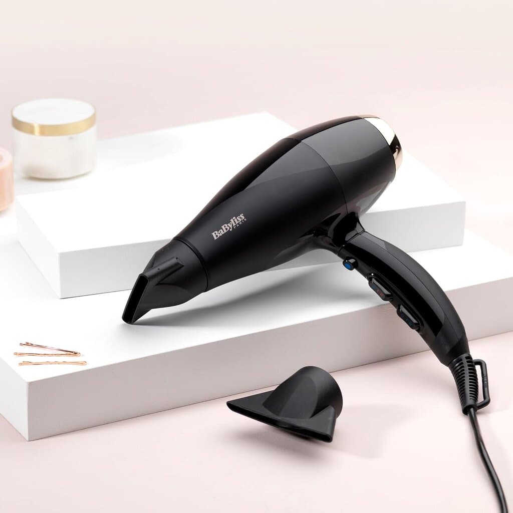 BaByliss Hair Dryer 2300W - 6714E (Black) 7