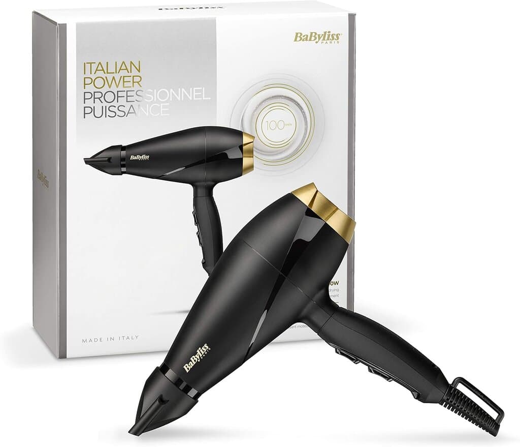 BaByliss Hair Dryer 2000W - 6704SDE (Black) 2