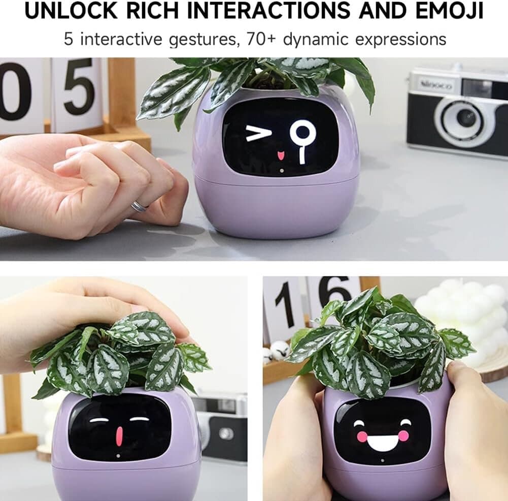 Smart Flower Pot - Purple 2