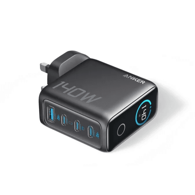 Anker 140W 4-Port PD 3.1 with USB C Cable Fast Charging GaN Charger