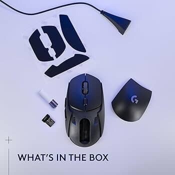 Logitech G309 Wireless Gaming Mouse - Black 4