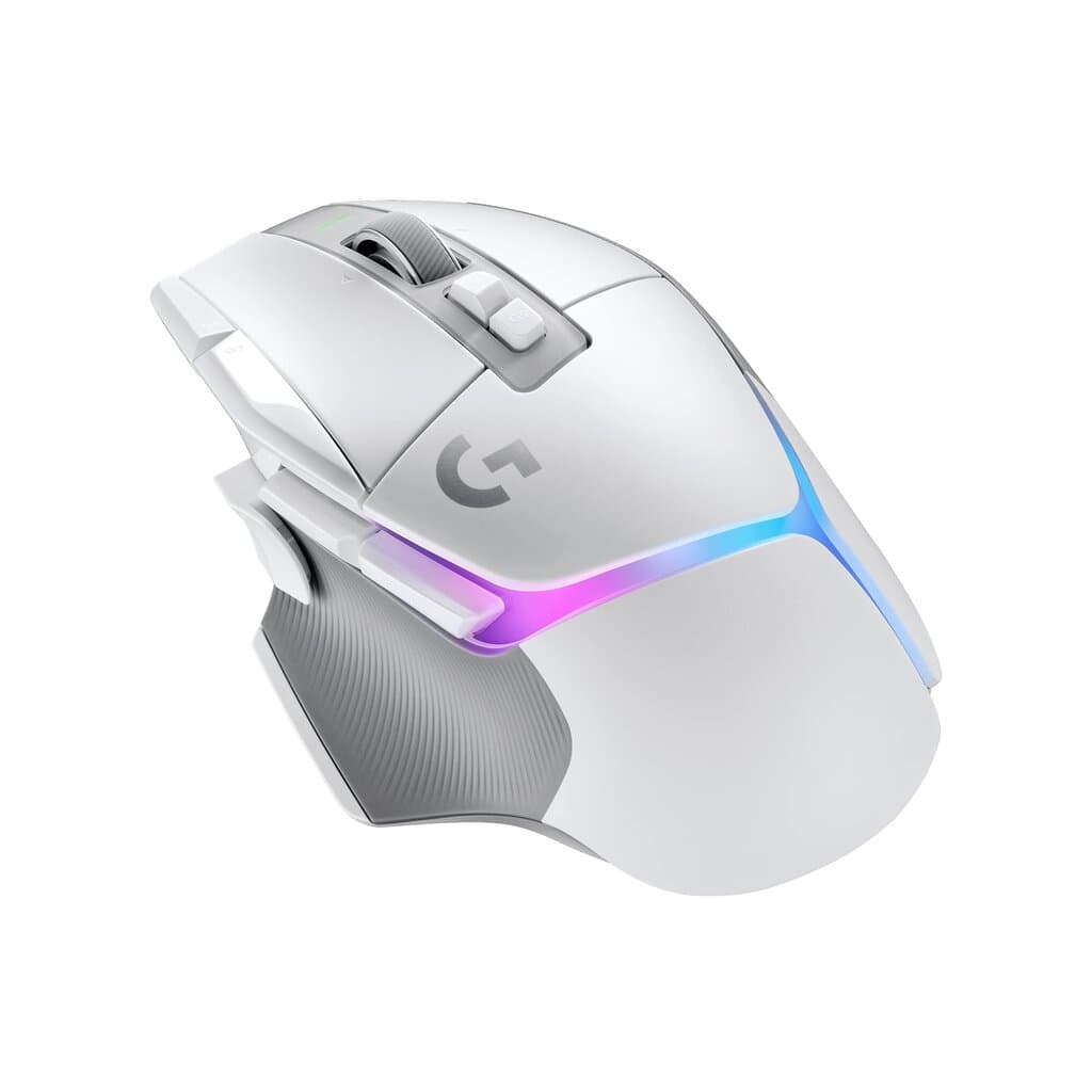 Logitech G502 X Plus Wireless Gaming Mouse - White 2