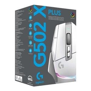 Logitech G502 X Plus Wireless Gaming Mouse - White 4