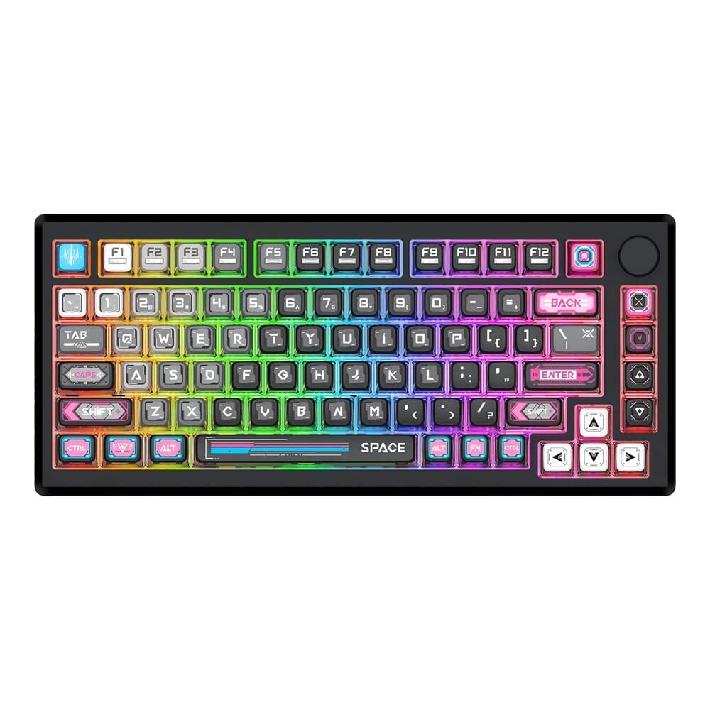 Redragon Uranus Pro 82 K732MC RGB Gaming Keyboard - Black