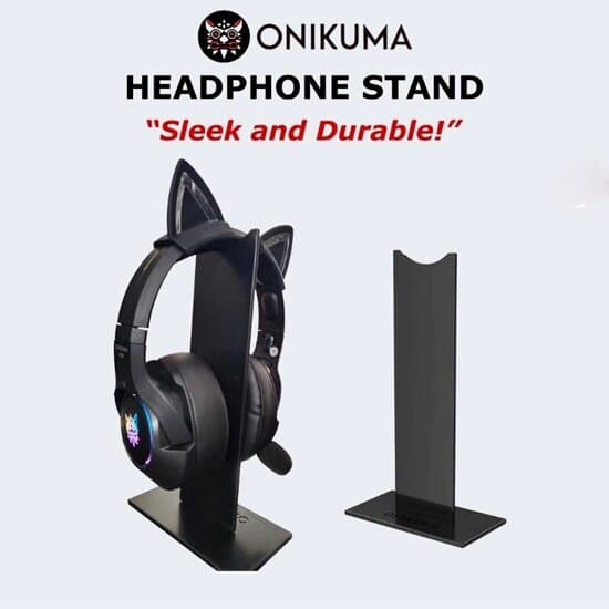 Onikuma ST1 Headphone Stand - Black 6