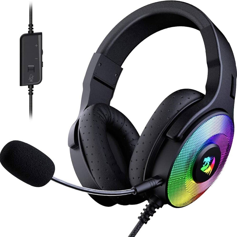 Redragon Pandora 2 H350 RGB Wired Gaming Headset - Black 2