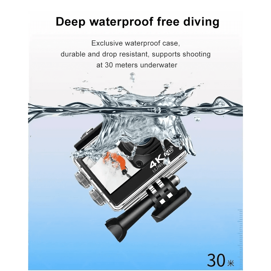 4K Ultra HD Wi-Fi Action Camera V3R 6