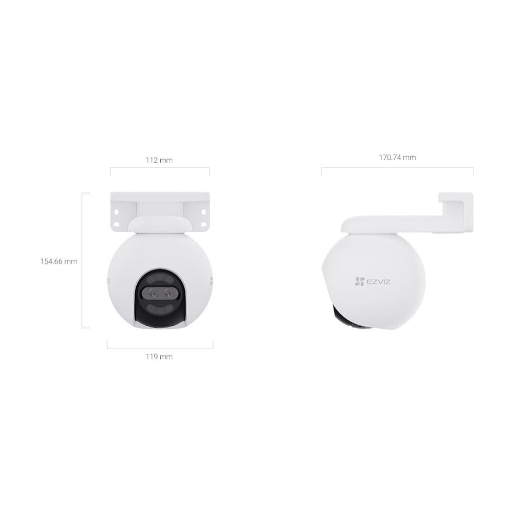Ezviz H80X Dual 4K Security Camera - White 2
