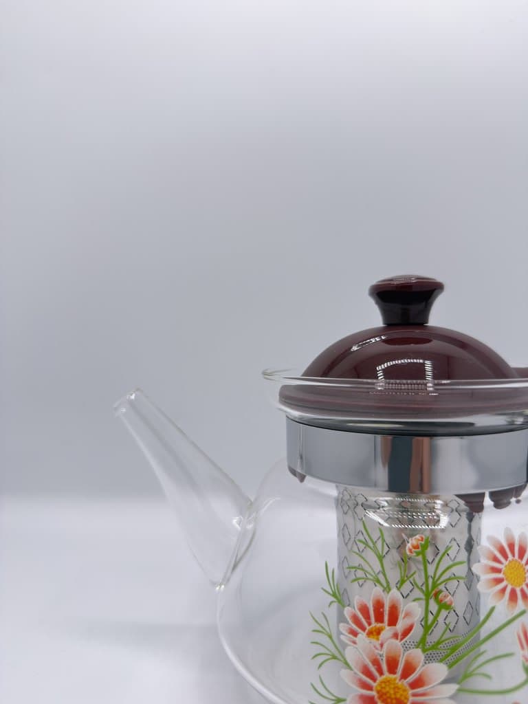 Glass Teapot (Clear) 3