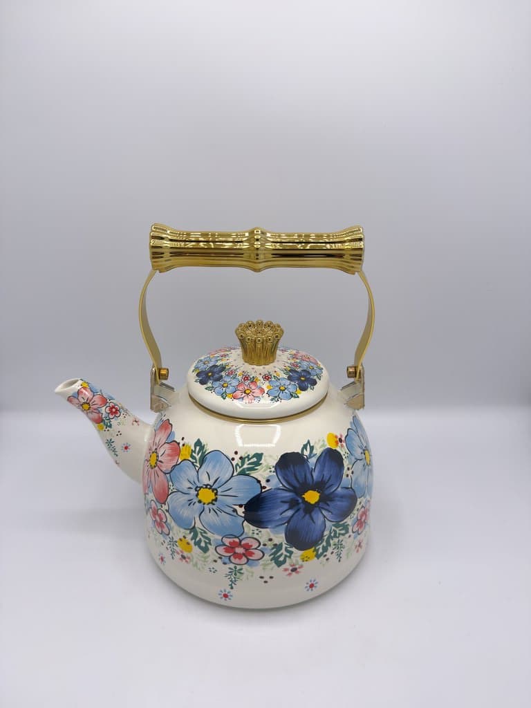 Zinc Kettle & Teapot (White) 3